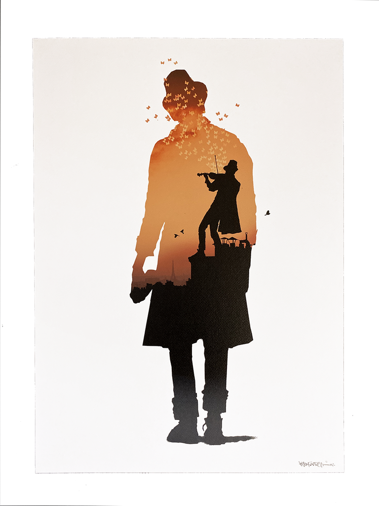 Reflections "The Violinist"