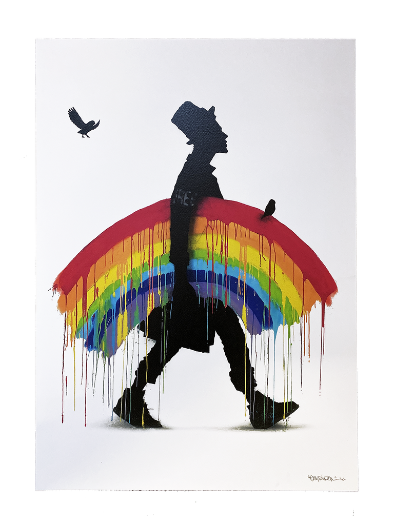 Dripping Rainbow XL